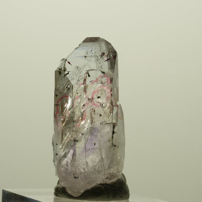 Enhydro Harlekin Skelett Phantom Amethyst Analcim, 3x Blase Streep Mine Namibia 36*17*15mm #15210