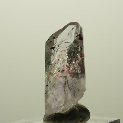 Enhydro Harlekin Skelett Phantom Amethyst Analcim, 3x Blase Streep Mine Namibia 36*17*15mm #15210