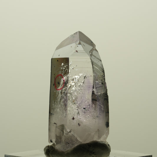 Enhydro Harlekin Skelett Phantom Amethyst Analcim, 1x Blase Streep Mine Namibia 34*20*16mm #15211