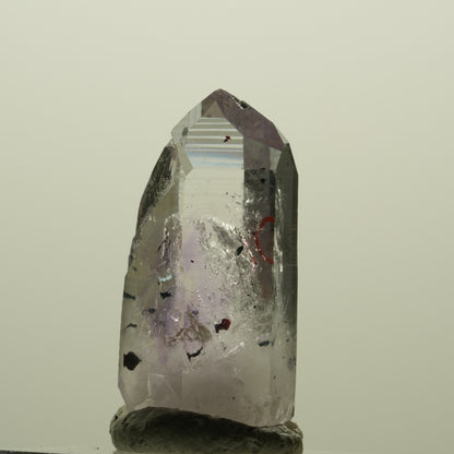 Enhydro Harlekin Skelett Phantom Amethyst Analcim, 1x Blase Streep Mine Namibia 34*20*16mm #15211