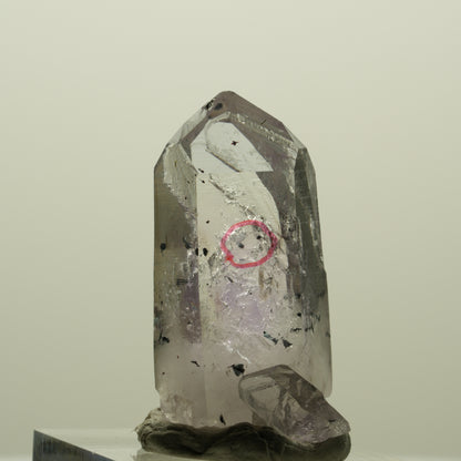 Enhydro Harlekin Skelett Phantom Amethyst Analcim, 1x Blase Streep Mine Namibia 34*20*16mm #15211