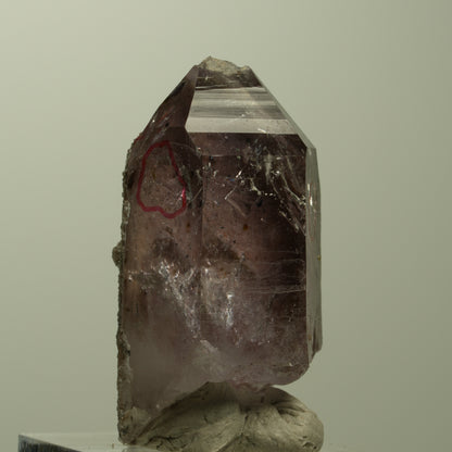 Enhydro Harlekin Skelett Phantom Amethyst Analcim, 3x Blase Streep Mine Namibia 38*20*17mm #15214