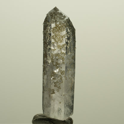 Seltene Skelett Phantom Amethyst mit Analcim Streep Mine, Namibia 45*13*11mm #15215