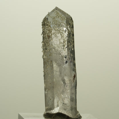 Seltene Skelett Phantom Amethyst mit Analcim Streep Mine, Namibia 45*13*11mm #15215