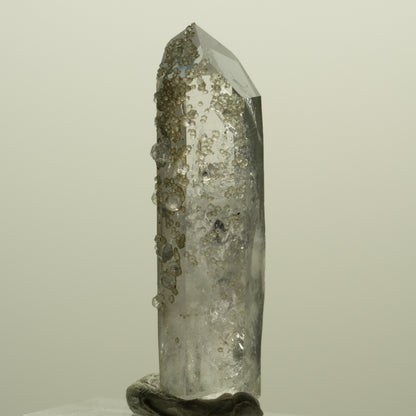 Seltene Skelett Phantom Amethyst mit Analcim Streep Mine, Namibia 45*13*11mm #15215