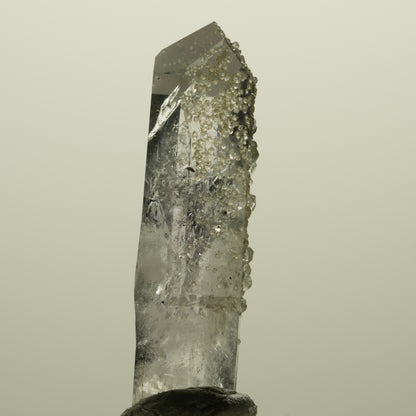 Seltene Skelett Phantom Amethyst mit Analcim Streep Mine, Namibia 45*13*11mm #15215