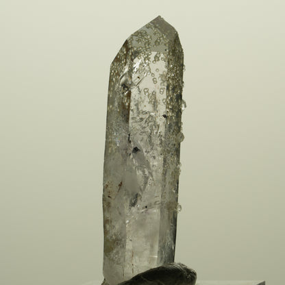 Seltene Skelett Phantom Amethyst mit Analcim Streep Mine, Namibia 45*13*11mm #15215