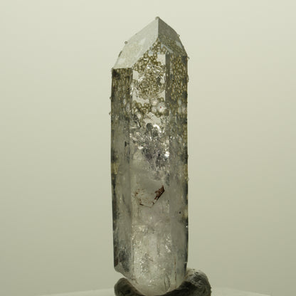 Seltene Skelett Phantom Amethyst mit Analcim Streep Mine, Namibia 45*13*11mm #15215