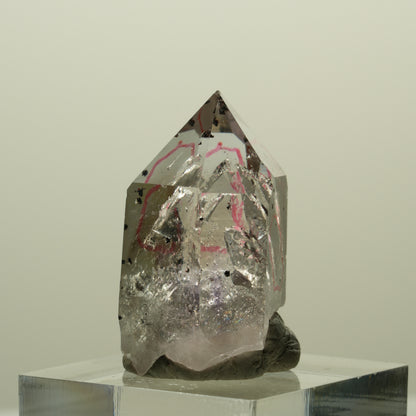 Enhydro Harlekin Skelett Phantom Amethyst Analcim, 3x Blase Streep Mine Namibia 30*18*16mm #15218