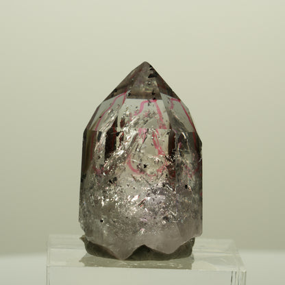 Enhydro Harlekin Skelett Phantom Amethyst Analcim, 3x Blase Streep Mine Namibia 30*18*16mm #15218