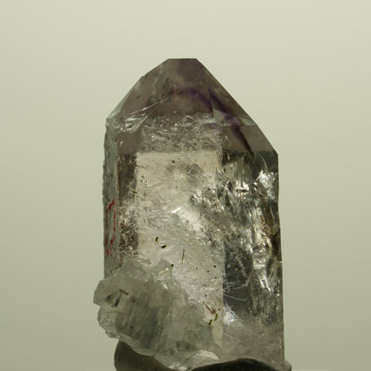 Enhydro Skelett Phantom Amethyst, Epidot, Prehnit, 1x Blase Streep Mine Namibia 36*22*23mm #15221