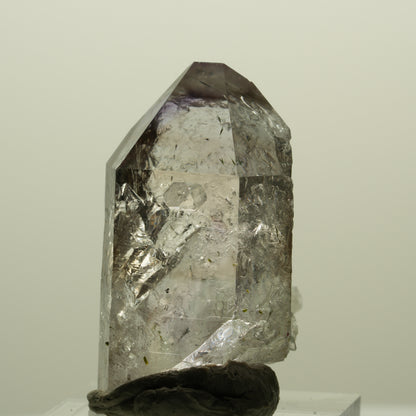 Enhydro Skelett Phantom Amethyst, Epidot, Prehnit, 1x Blase Streep Mine Namibia 36*22*23mm #15221