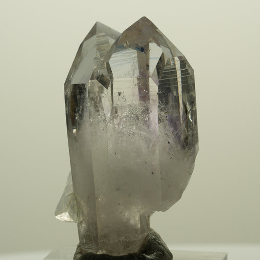 Lemurian Phantom Amethyst, Calcit, Hämatit, Epidot, Prehnit Streep Mine Namibia 42*19*19mm #15223