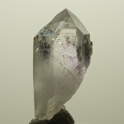 Lemurian Phantom Amethyst, Calcit, Hämatit, Epidot, Prehnit Streep Mine Namibia 42*19*19mm #15223