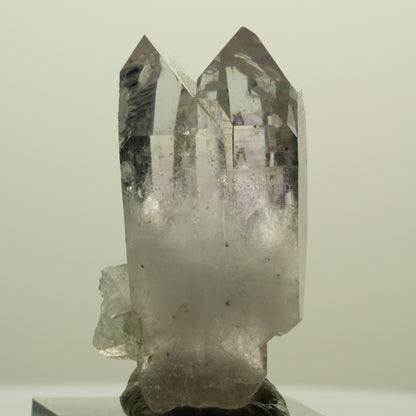 Lemurian Phantom Amethyst, Calcit, Hämatit, Epidot, Prehnit Streep Mine Namibia 42*19*19mm #15223