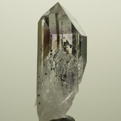 Harlekin Lemurian Phantom Amethyst mit Epidot Streep Mine, Namibia 49*18*17mm #15224