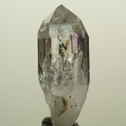 Harlekin Lemurian Phantom Amethyst mit Epidot Streep Mine, Namibia 49*18*17mm #15224