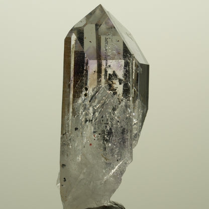 Harlekin Lemurian Phantom Amethyst mit Epidot Streep Mine, Namibia 49*18*17mm #15224