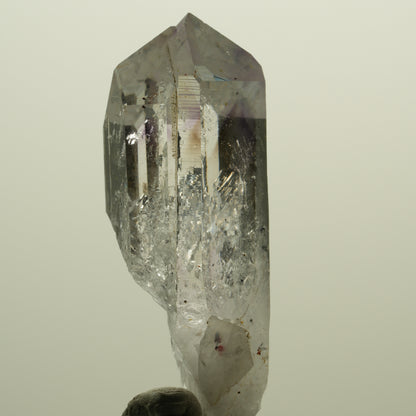Harlekin Lemurian Phantom Amethyst mit Epidot Streep Mine, Namibia 49*18*17mm #15224