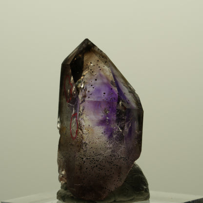 Enhydro Skelett Phantom Amethyst Spitze, 2x Blase Goboboseb, Namibia 34*18*14mm #15227