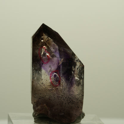 Enhydro Skelett Phantom Amethyst Spitze, 2x Blase Goboboseb, Namibia 34*18*14mm #15227