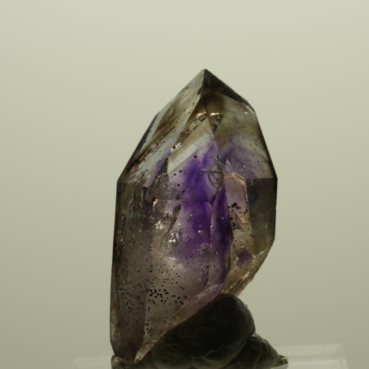 Enhydro Skelett Phantom Amethyst Spitze, 2x Blase Goboboseb, Namibia 34*18*14mm #15227