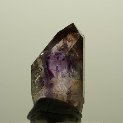 Enhydro Skelett Phantom Amethyst Spitze, 2x Blase Goboboseb, Namibia 34*18*14mm #15227