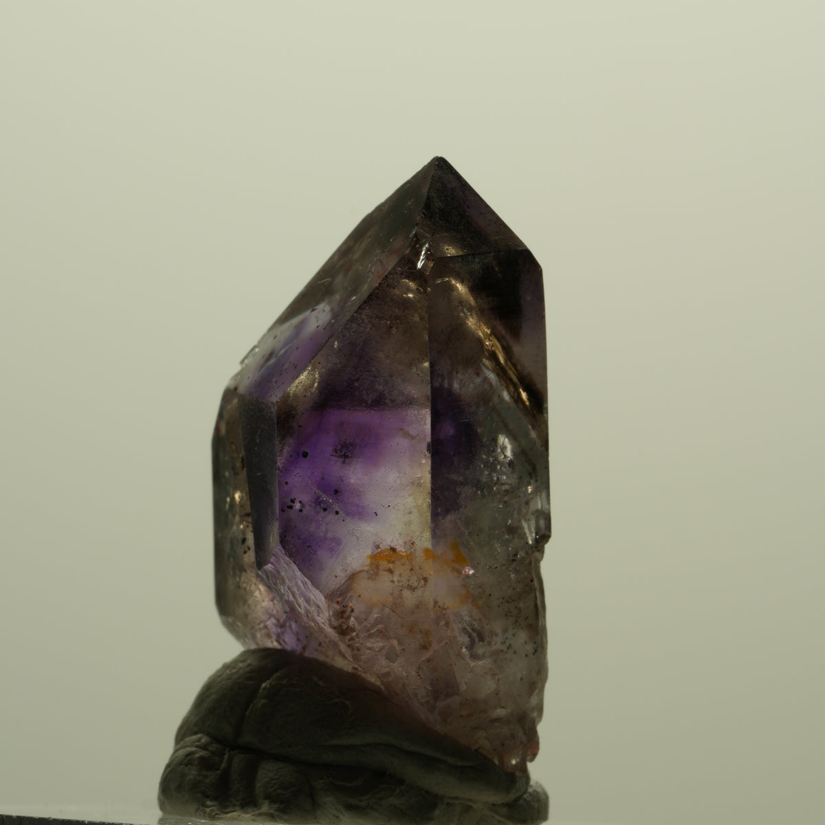 Enhydro Skelett Phantom Amethyst Spitze, 2x Blase Goboboseb, Namibia 34*18*14mm #15227