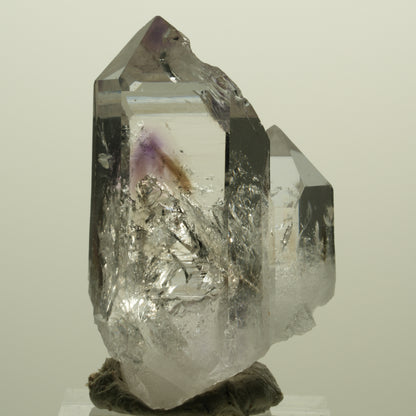 Harlekin Lemurian Skelett Phantom Amethyst Streep Mine, Namibia 43*27*22mm #15228