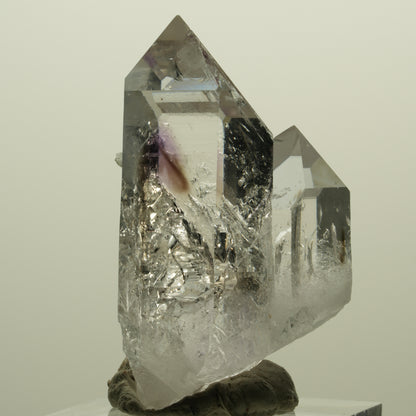 Harlekin Lemurian Skelett Phantom Amethyst Streep Mine, Namibia 43*27*22mm #15228