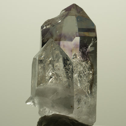 Harlekin Lemurian Skelett Phantom Amethyst Streep Mine, Namibia 43*27*22mm #15228