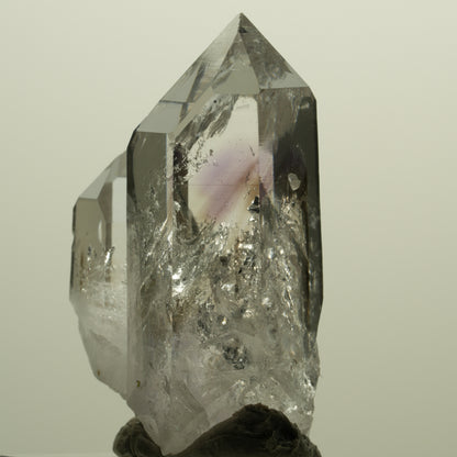 Harlekin Lemurian Skelett Phantom Amethyst Streep Mine, Namibia 43*27*22mm #15228