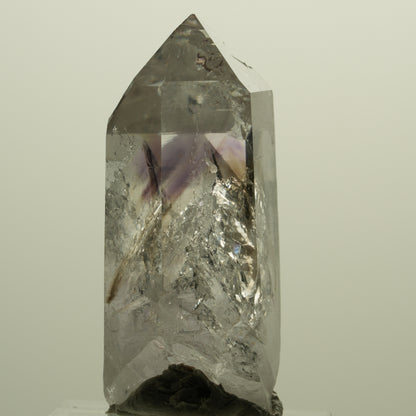 Harlekin Lemurian Skelett Phantom Amethyst Streep Mine, Namibia 43*27*22mm #15228