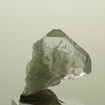 Lemurian Skelett Phantom Amethyst mit Analcim, Prehnit Streep Mine, Namibia 34*26*21mm #15229