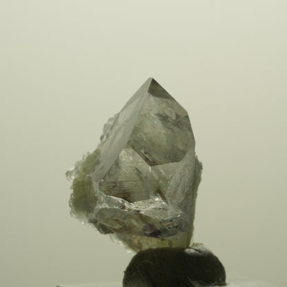 Lemurian Skelett Phantom Amethyst mit Analcim, Prehnit Streep Mine, Namibia 34*26*21mm #15229