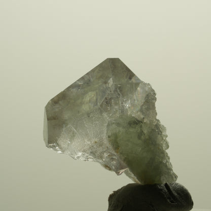 Lemurian Skelett Phantom Amethyst mit Analcim, Prehnit Streep Mine, Namibia 34*26*21mm #15229