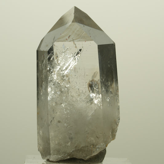 Harlekin Lemurian Skelett Phantom Rauchquarz Streep Mine, Namibia 43*24*15mm #15230