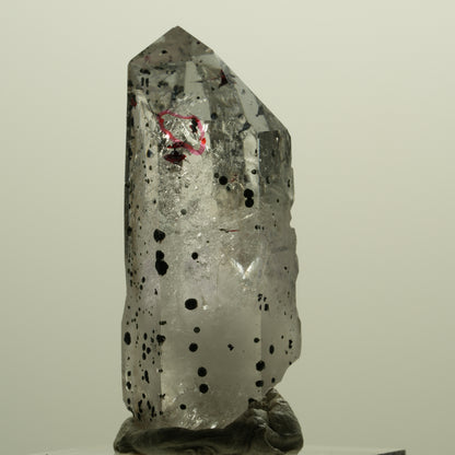 Enhydro Harlekin Skelett Phantom Amethyst Analcim, 1x Blase Streep Mine Namibia 43*17*18mm #15231