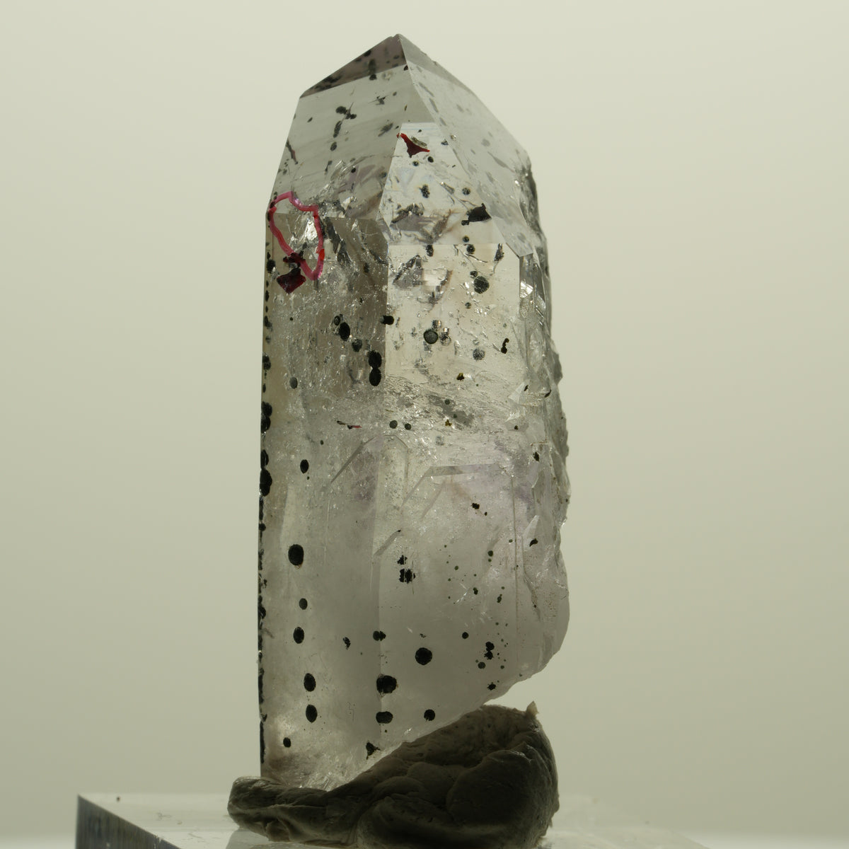 Enhydro Harlekin Skelett Phantom Amethyst Analcim, 1x Blase Streep Mine Namibia 43*17*18mm #15231
