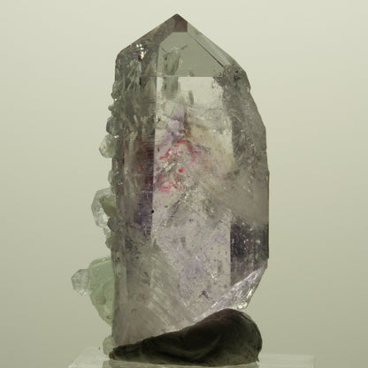 Enhydro Lemurian Phantom Amethyst, Analcim Prehnit 1x Blase Streep Mine Namibia 44*25*13mm #15232