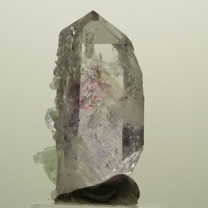 Enhydro Lemurian Phantom Amethyst, Analcim Prehnit 1x Blase Streep Mine Namibia 44*25*13mm #15232