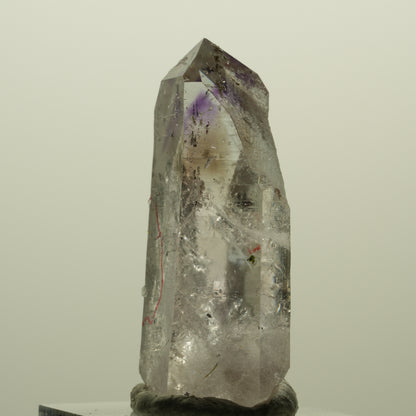 Enhydro Harlekin Skelett Phantom Amethyst Prehnit Epidot 2x Blase Streep Mine, Namibia 42*23*13mm #15233
