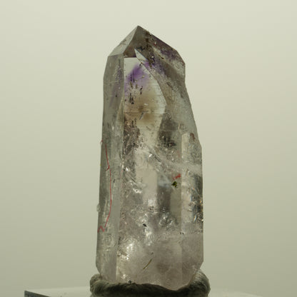 Enhydro Harlekin Skelett Phantom Amethyst Prehnit Epidot 2x Blase Streep Mine, Namibia 42*23*13mm #15233