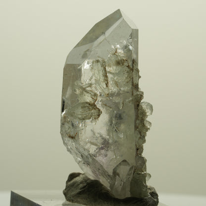 Skelett Phantom Amethyst mit Analcim, Prehnit Streep Mine, Namibia 43*21*16mm #15234