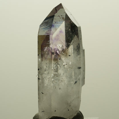 Harlekin Lemurian Skelett Phantom Amethyst Streep Mine, Namibia 48*21*17mm #15236