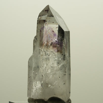 Harlekin Lemurian Skelett Phantom Amethyst Streep Mine, Namibia 48*21*17mm #15236