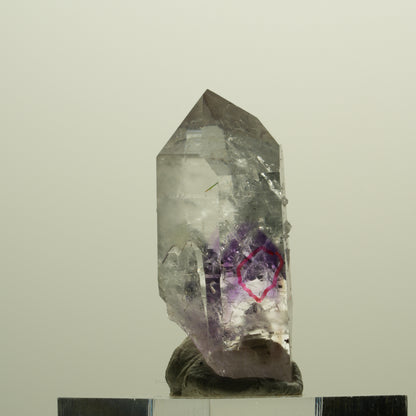 Enhydro Harlekin Phantom Amethyst Analcim Epidot Prehnit 2x Blase Streep Mine Namibia 37*17*18mm #15237