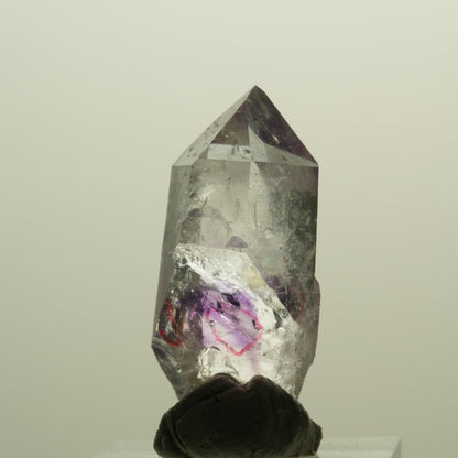 Enhydro Harlekin Phantom Amethyst Analcim Epidot Prehnit 2x Blase Streep Mine Namibia 37*17*18mm #15237