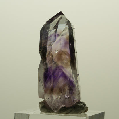 Lemurian Skelett Phantom Amethyst mit Analcim Streep Mine, Namibia 42*20*15mm #15239
