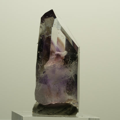 Lemurian Skelett Phantom Amethyst mit Analcim Streep Mine, Namibia 42*20*15mm #15239